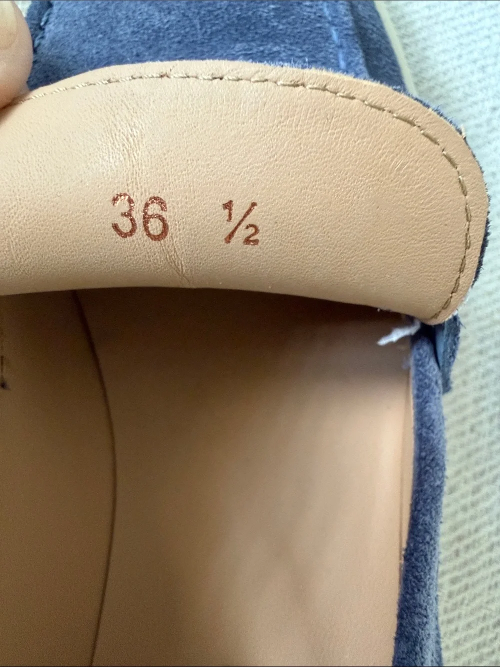 M.Gemi The Alberta suede loafer size 36.5